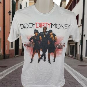 Vtg P Diddy Dirty Money 90s Size Small Tour Shirt